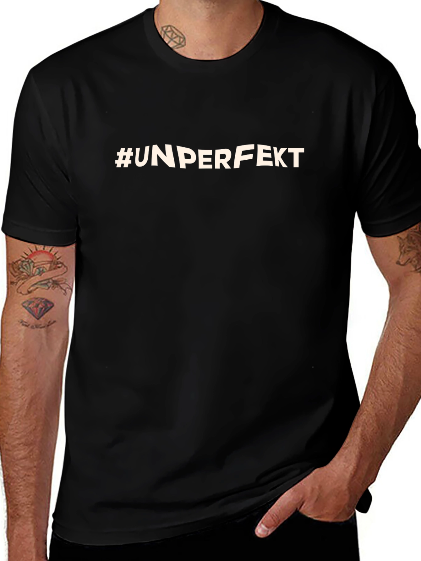 #UNPERFEKT Graphic Tee - Casual Comfort Style